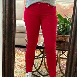 7 for all Mankind: Size 30 Red Jeans